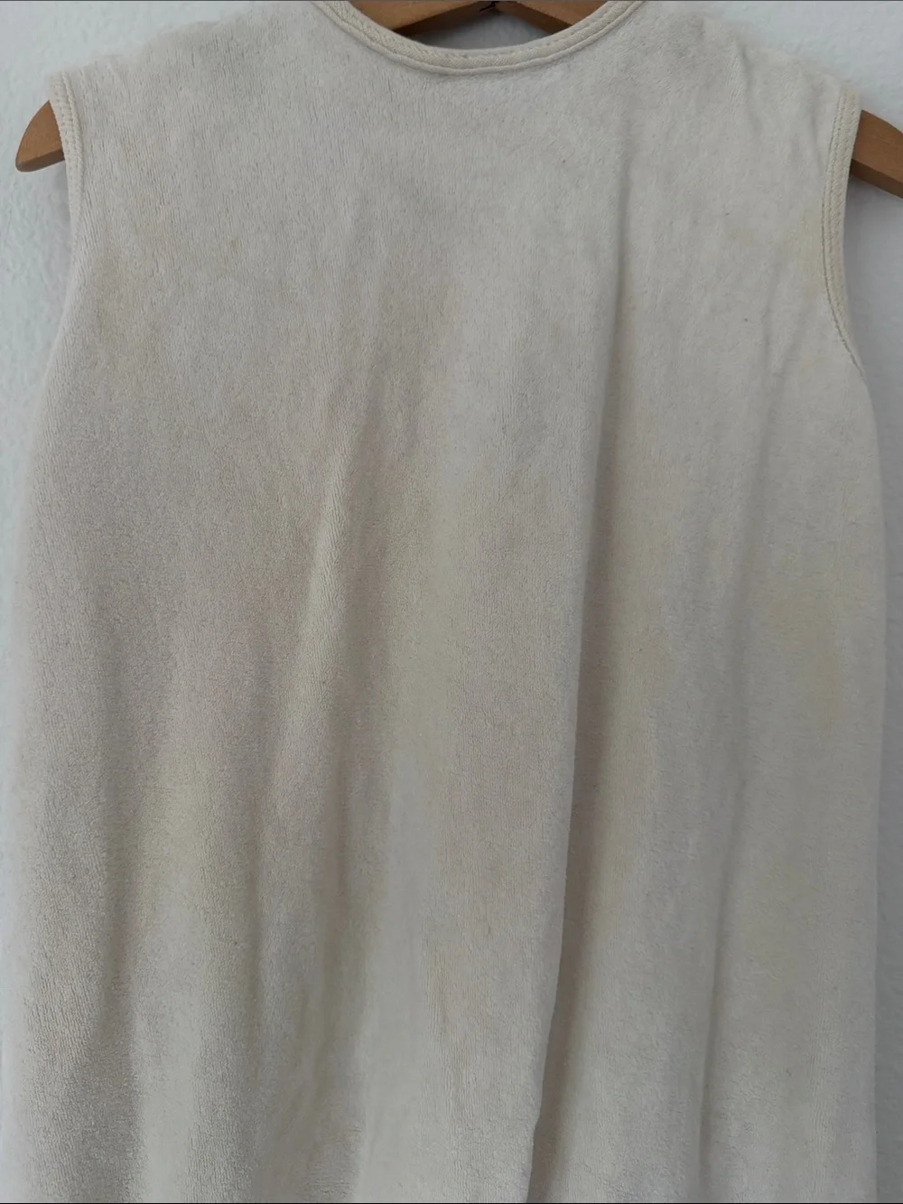 CastleWare SLEEVELESS ORGANIC COTTON FLEECE SLEEPER BAG TOG 2.0 sz L (12-18 mos)